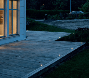 Trapp og terrassebelysning ip67 nordic led nettbutikk