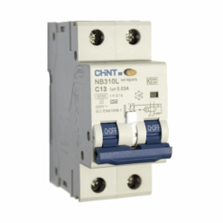 Chint Jordfeilautomat elektronisk 2p 16A C-kar