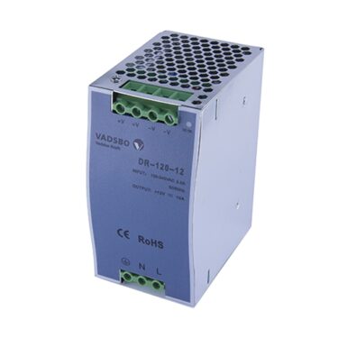 DR 75W 12Vdc m/DIN-skinnemontering