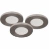 LED Mini Downlight Pakke 3x3W Satin
