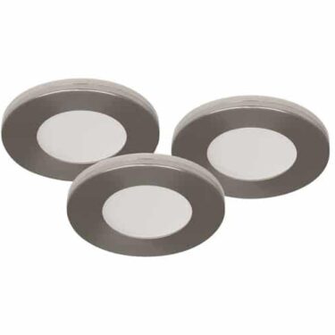 LED Mini Downlight Pakke 3x3W Satin