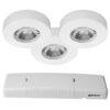 NP Juno 2700K 4W LED Matt Hvit Komplett 3-Pk