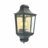 Norlys Glasgow 730 Vegglampe E27 IP54 Sort