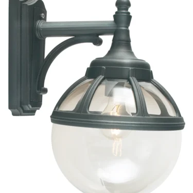 Norlys Vegglampe E27 Bologna 310 Sort