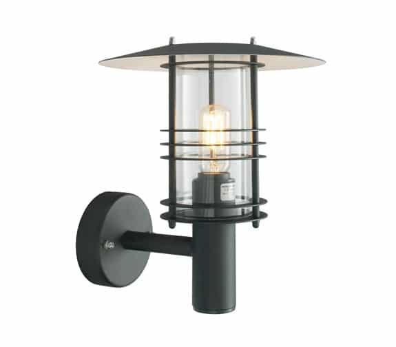 Norlys Stockholm Vegglampe 280 Sort