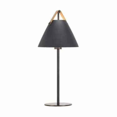 Strap Bordlampe Sort