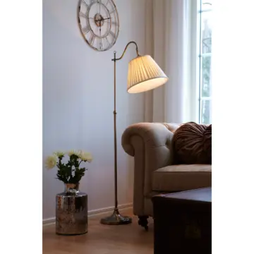 Marksløjd Charleston Gulvlampe Antikk Messing