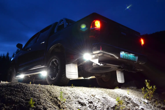 Rigid PRO A-serie Kompakt lykt Sort