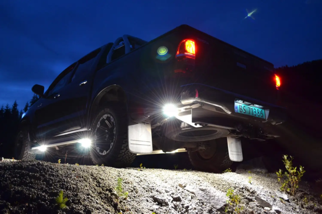 Rigid PRO A-serie Kompakt lykt Sort