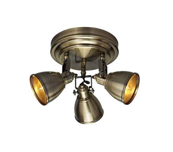 Marksløjd Fjällbacka Taklampe 3L Antikk