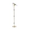 Winston Gulvlampe Messing/Klar