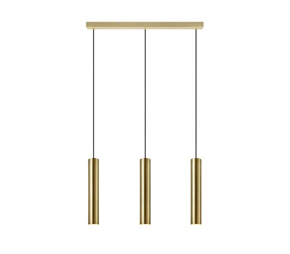 Marksløjd Ruben Takpendel 3-Lys Børstet Messing