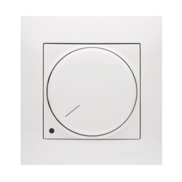 Simon LED Dimmer 2-Pol Hvit 230V Innfelt