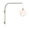 Buddy Vegglampe Stål
