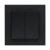 Smart Switch Frontdeksel Sort