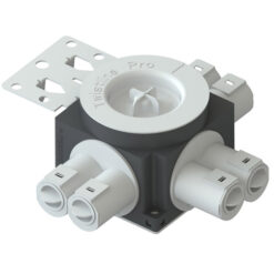 R-Line Veggboks 71mm 6-Løp 16/20mm Stenderfeste