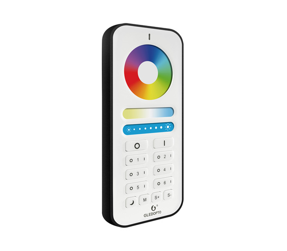 RGB+CCT Fjernkontroll til Gledopto ZigBee Pærer & C-008P Mottaker