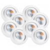 SG Junistar Eco Isosafe Hvit 6W DimToWarm 8-Pack