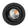 LED downlight Junistar Eco Isosafe Sort 6W 2700K Singel
