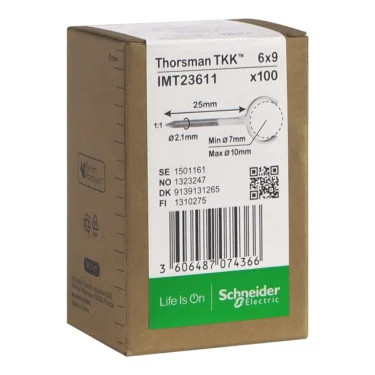 Thorsman Metallklammer TKK 7-10 spiker 2.1x25mm 100PK