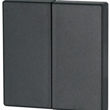 xComfort Dobbel Vippe Matt Sort CWIZ-02/09