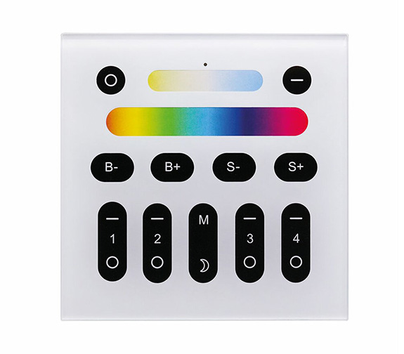 Veggpanel 2.4GHz for RGBW+CCT Gledopto