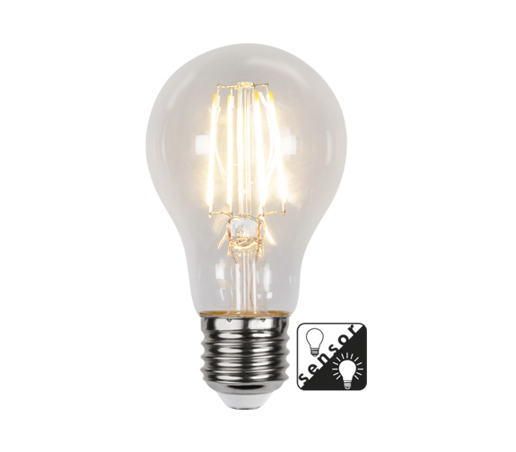 Illumination LED Klar Sensor E27 4,2W 2700K 450lm