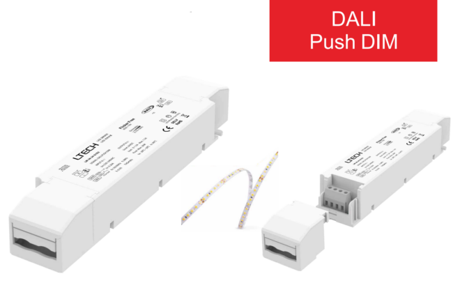 Dimbar 36W DALI Driver Dali-2/Push 24Vdc