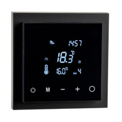 SG Termostat HeatReg 1-Pol Sort