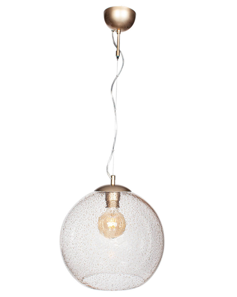 By Rydens Golden taklampe Ø35cm gull
