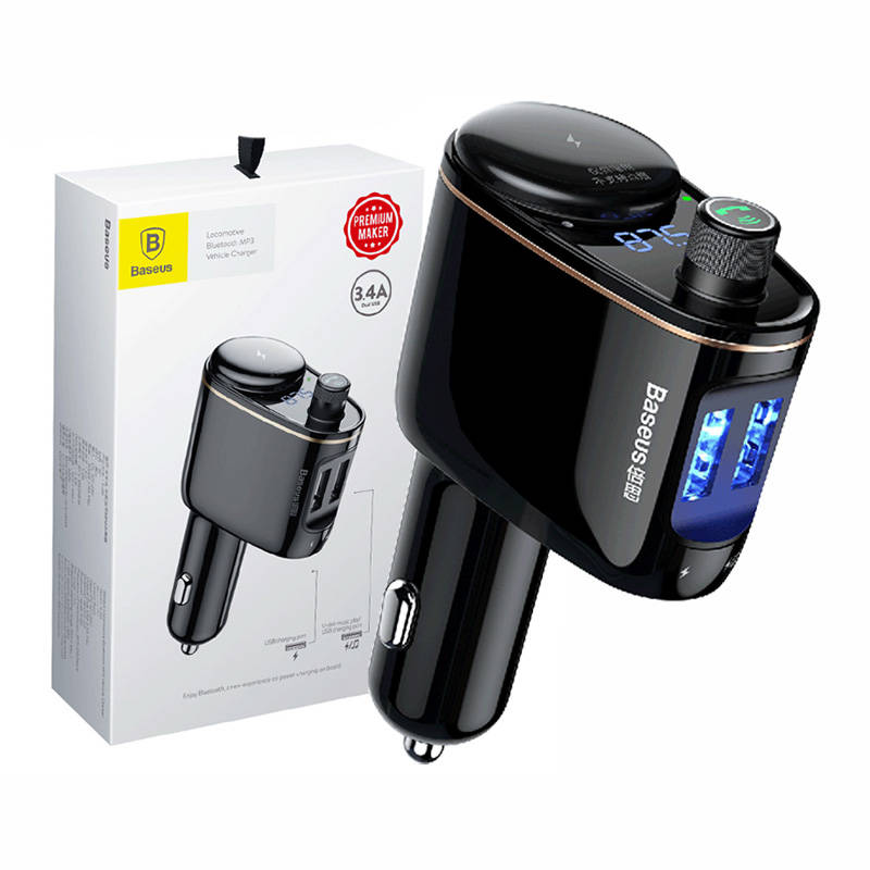 Baseus S-06 Bluetooth FM-sender og lader