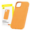 Baseus Fauxther Series Mobildeksel til iPhone 15 Oransje