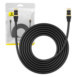 Baseus High Speed CAT8 Ethernet RJ45 5m Sort