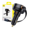 Baseus Enjoyment Pro Billader med kabel USB-C 60W Sort