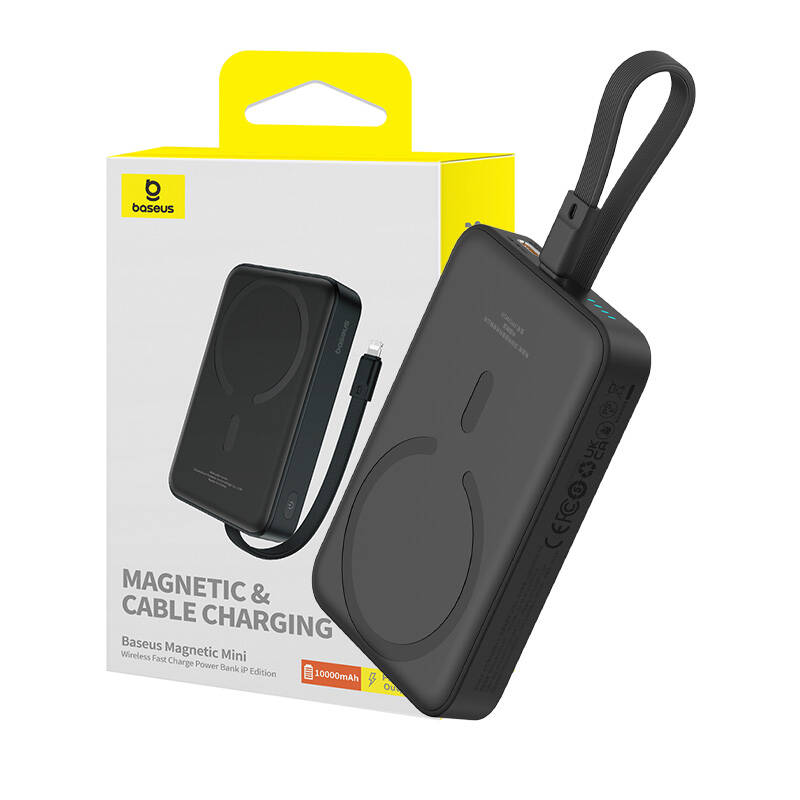 Baseus Powerbank MagSafe Mini 10000mAh 20W Sort