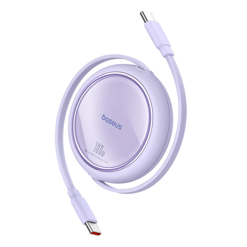 Baseus Free2Draw Kabel USB-C til USB-C PD 1m Lila