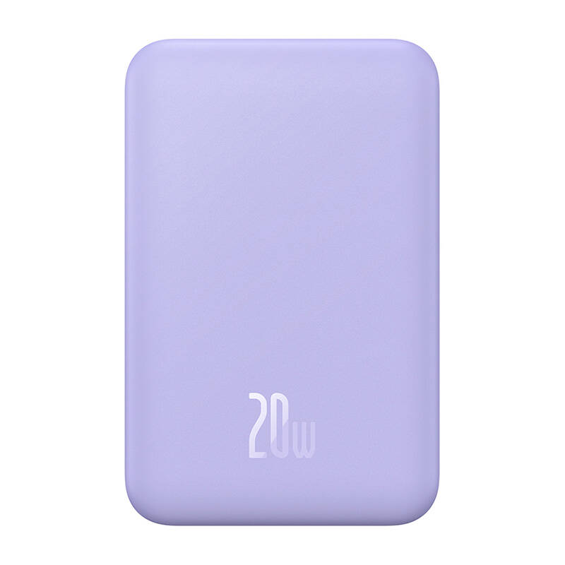 Baseus Magnetisk Mini Powerbank 5000mAh 20W Lilla