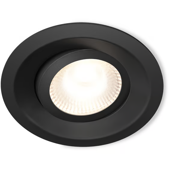 Plejd DWN-01-B Downlight Tilt Sort 6-Pack
