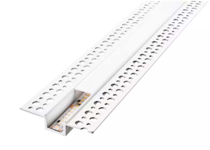 SG StripLine 1.8m Hvit profil innsparkling