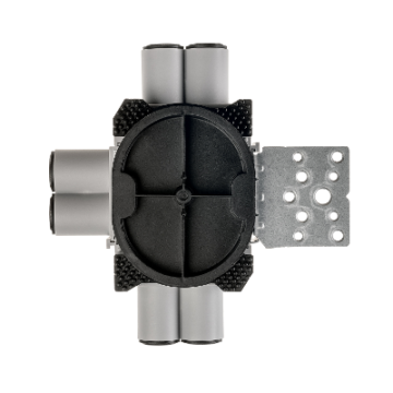 SG Veggboks 9-12mm 6-løp vertikal Stender Skrue 1.5