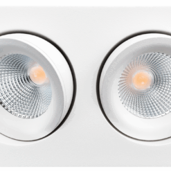 Sg Junistar Square Lux Hvit 2x7W LED 2700K