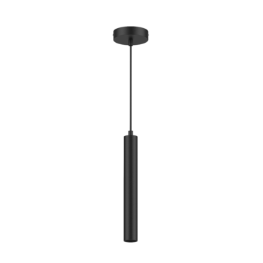 TL Tubespot Mini 927 8W Pendel Ø39 30cm Sort 3m