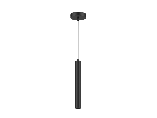 TL Tubespot Mini 927 8W Pendel Ø39 30cm Sort 3m