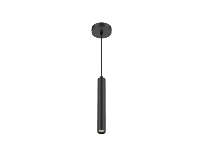 TL Tubespot Mini 927 8W Pendel Ø39 30cm Sort