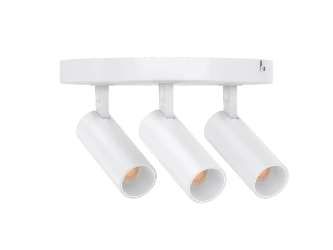 TL Tubespot Mini 927 3x8W SP Trio Hvit