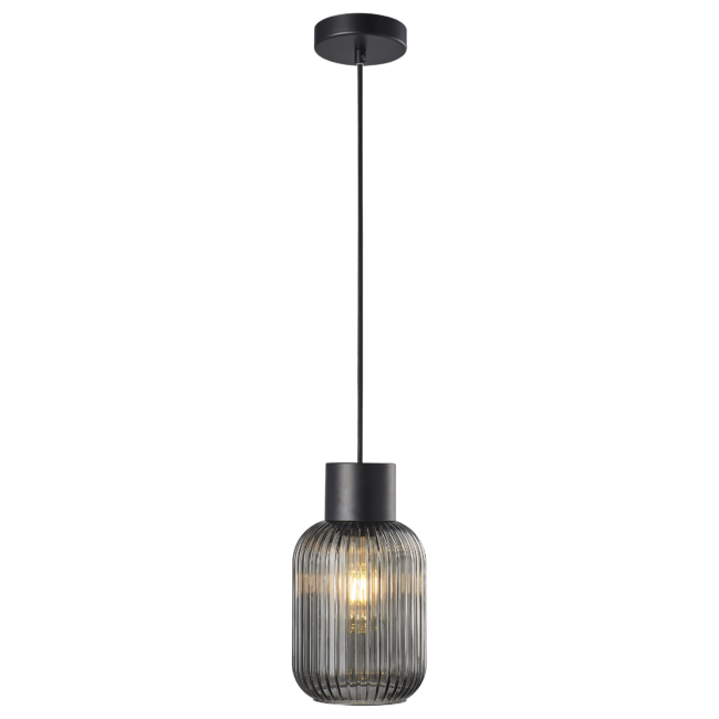 Ina Pendel Ø15cm E27 Smoke