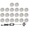 NP Terrassebelysning B5 30x0.3W RGBW IP67 Dimbar