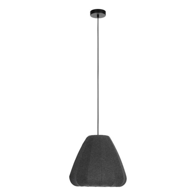 Barlaston Pendel E27 Ø35cm Sort/Grå