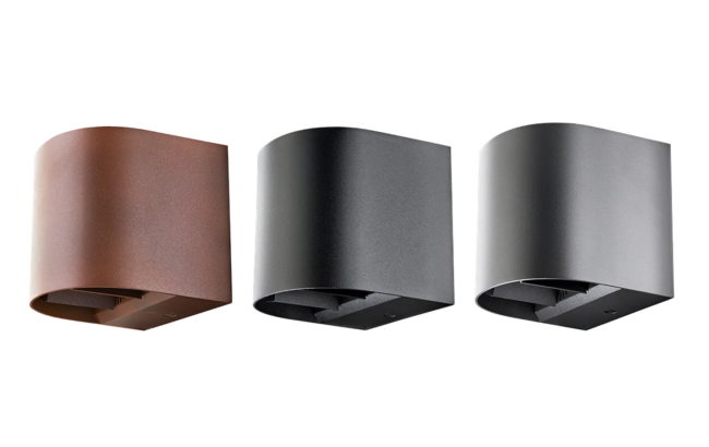 SG Artes Rund Corten 8W 2700K Utelampe