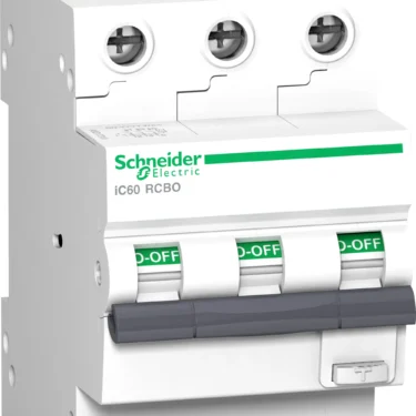 Schneider Jordfeilautomat IC60 3P 16A 30MA C 10kA